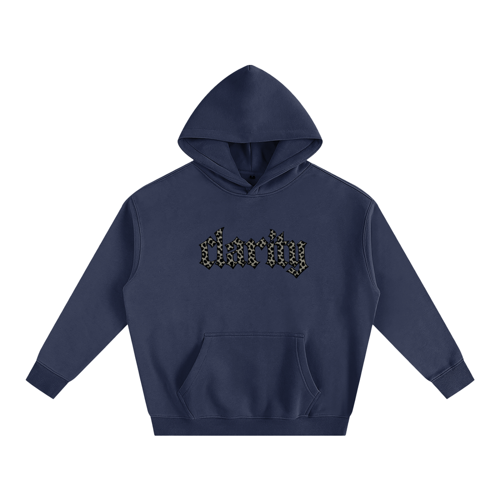 Clarity Cheetah print NY hoodie