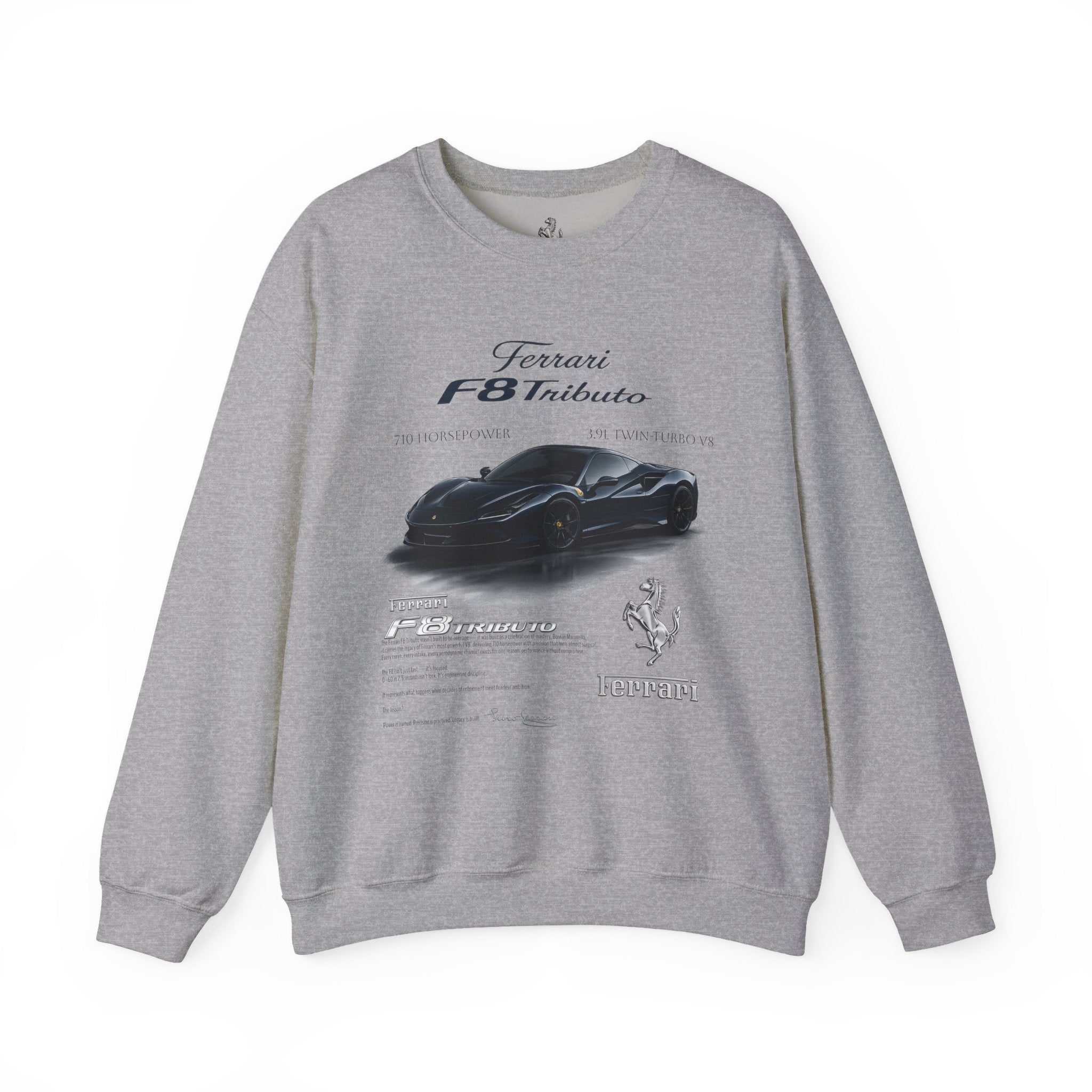 Italian Sports Car Graphic Crewneck