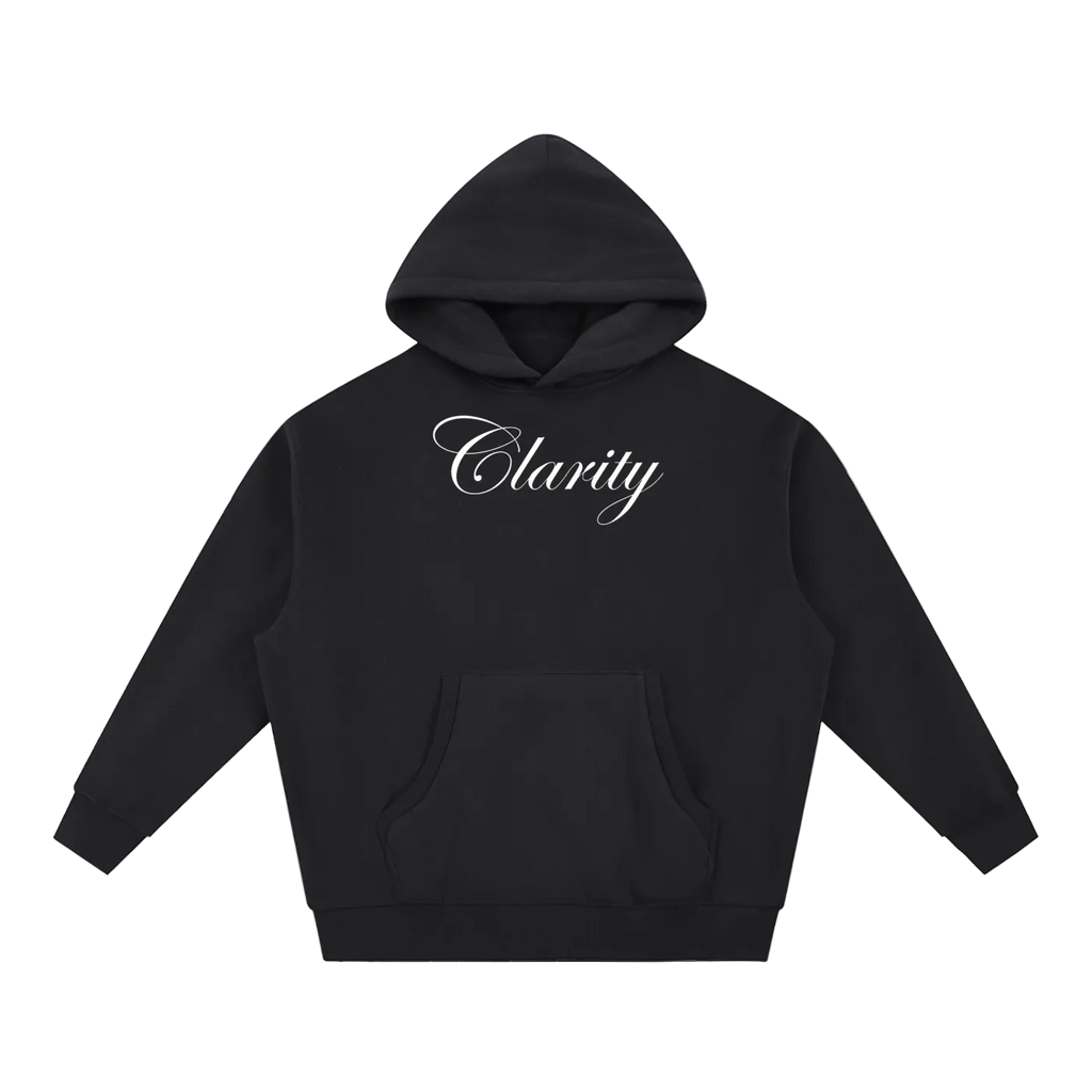 Clarity Martini Oversized Boxy Fit Fleece Hoodie