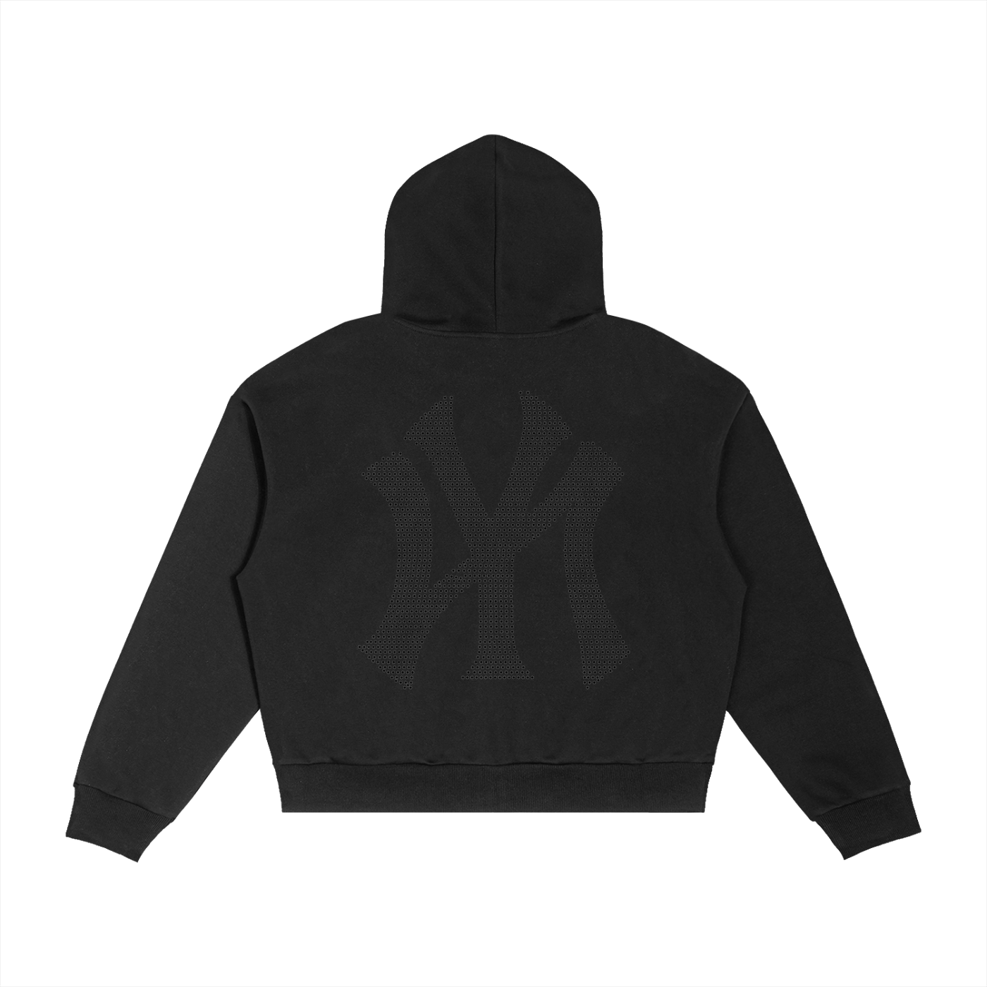 Clarity NY Plaid Boxy Zip Hoodie