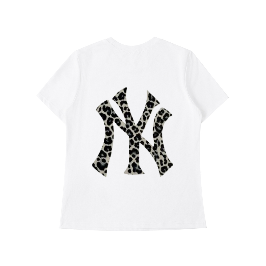 Womens Clarity Cheetah Print NY T-Shirt