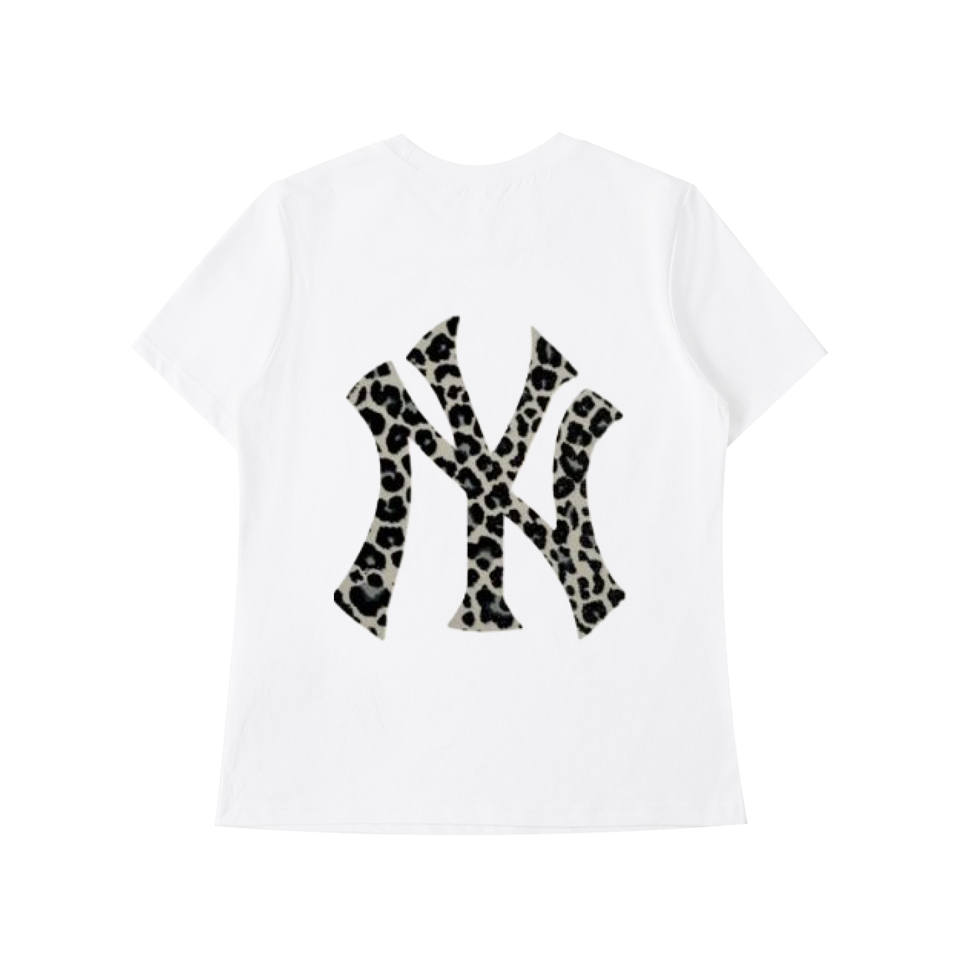 Womens Clarity Cheetah Print NY T-Shirt