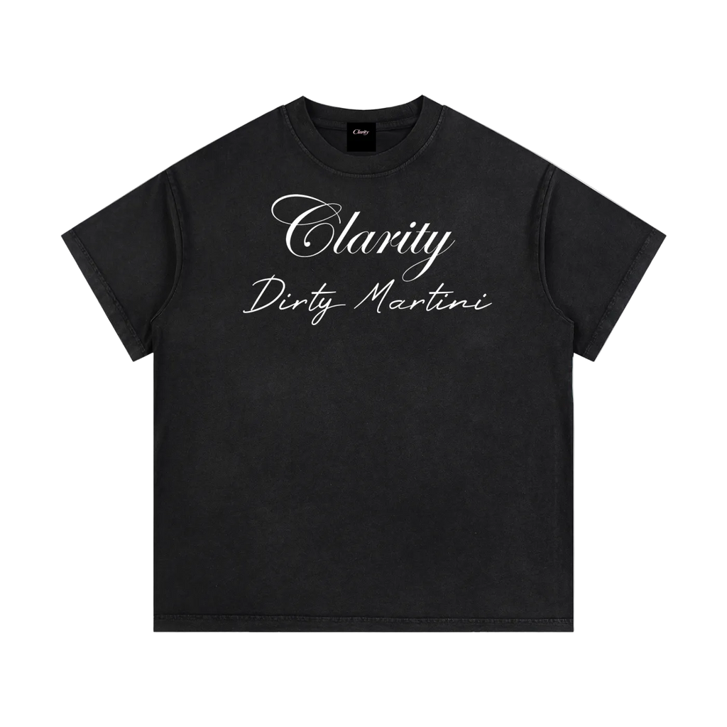 Clarity Dirty Martini T-shirt