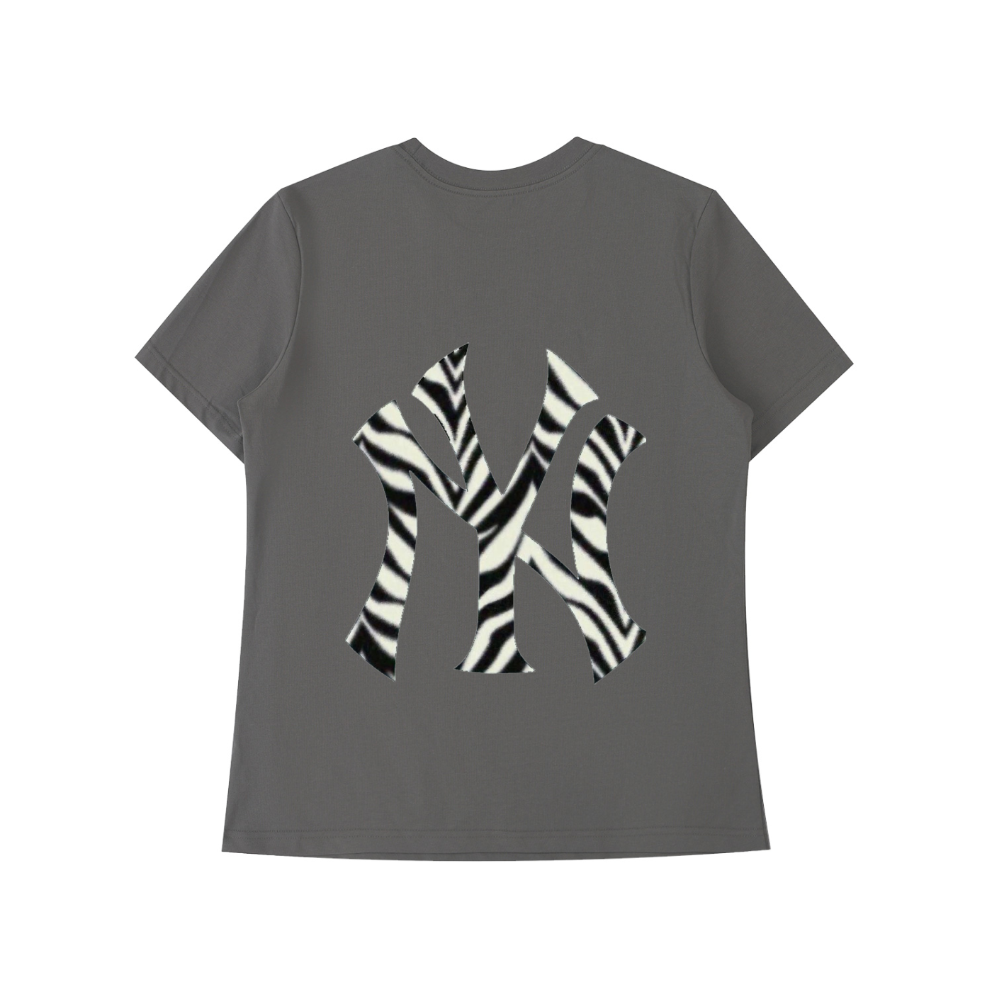 Womens Clarity Zebra Print NY T-Shirt