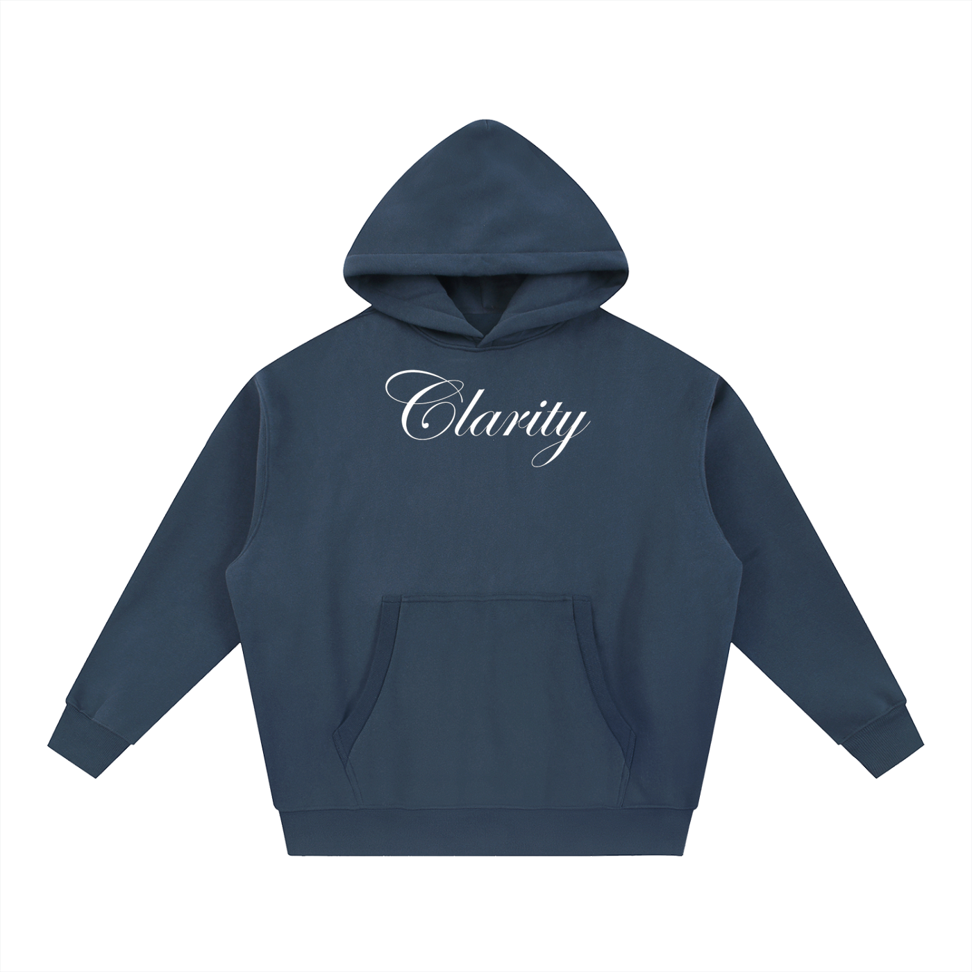 Clarity Martini Oversized Boxy Fit Fleece Hoodie