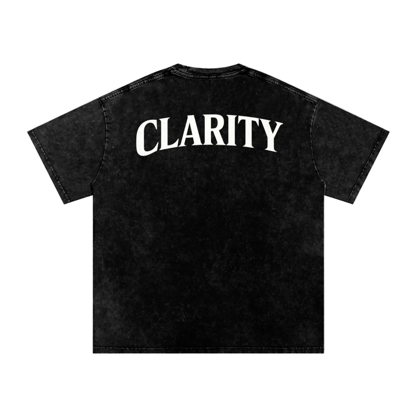 Mens Large Clarity logo Oversized Cotton T-Shirt