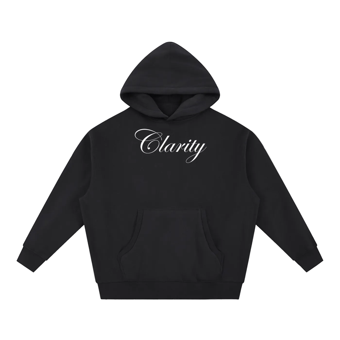Clarity Dirty Martini Oversized Boxy Fit Fleece Hoodie