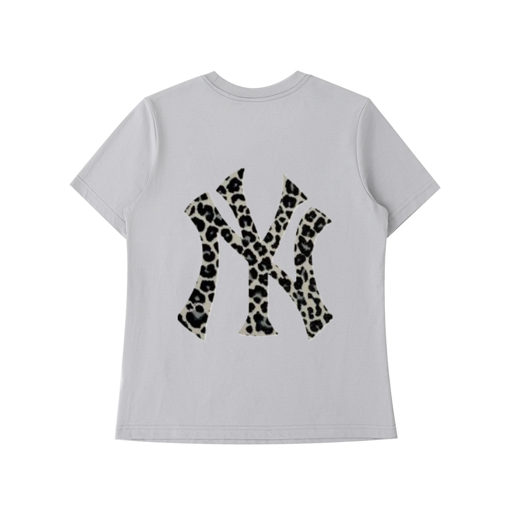 Womens Clarity Cheetah Print NY T-Shirt