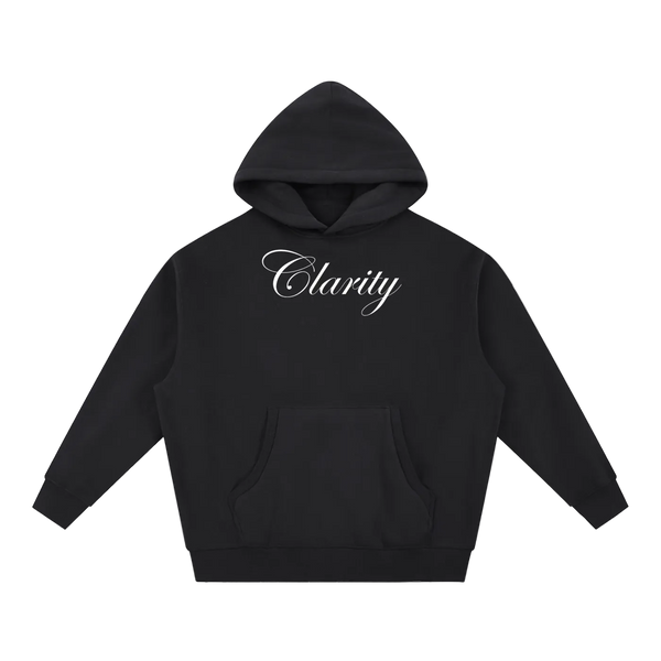 Clarity star Oversized Boxy Fit Fleece Hoodie
