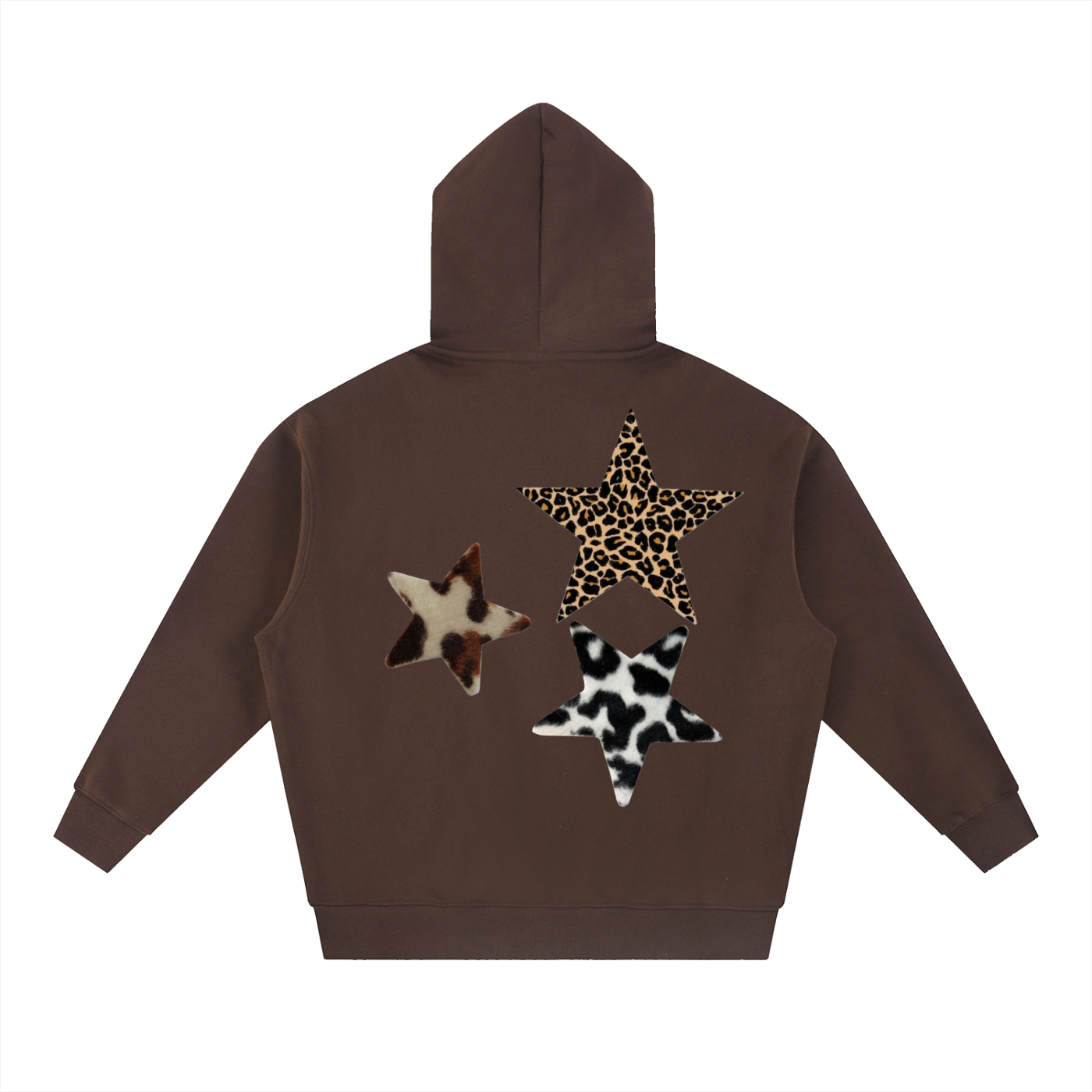 Clarity star Oversized Boxy Fit Fleece Hoodie