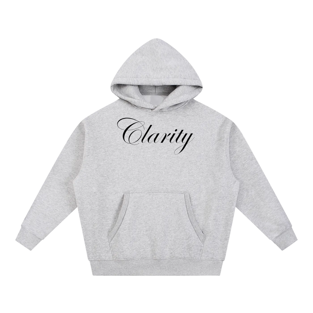Clarity Dirty Martini Oversized Boxy Fit Fleece Hoodie