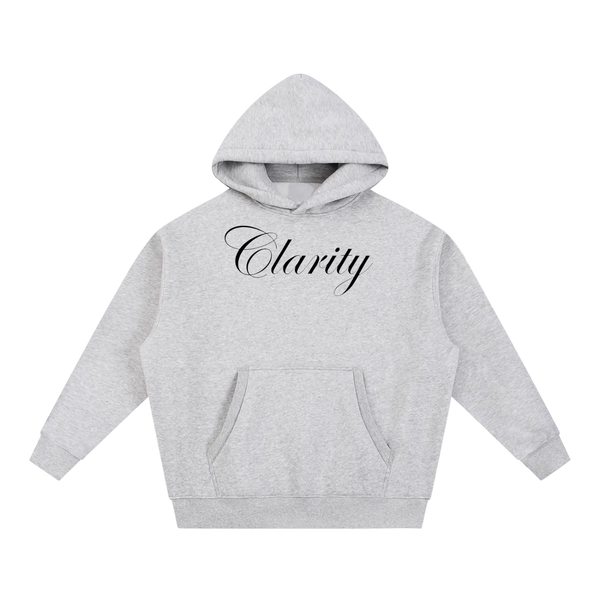 Clarity Dirty Martini Oversized Boxy Fit Fleece Hoodie