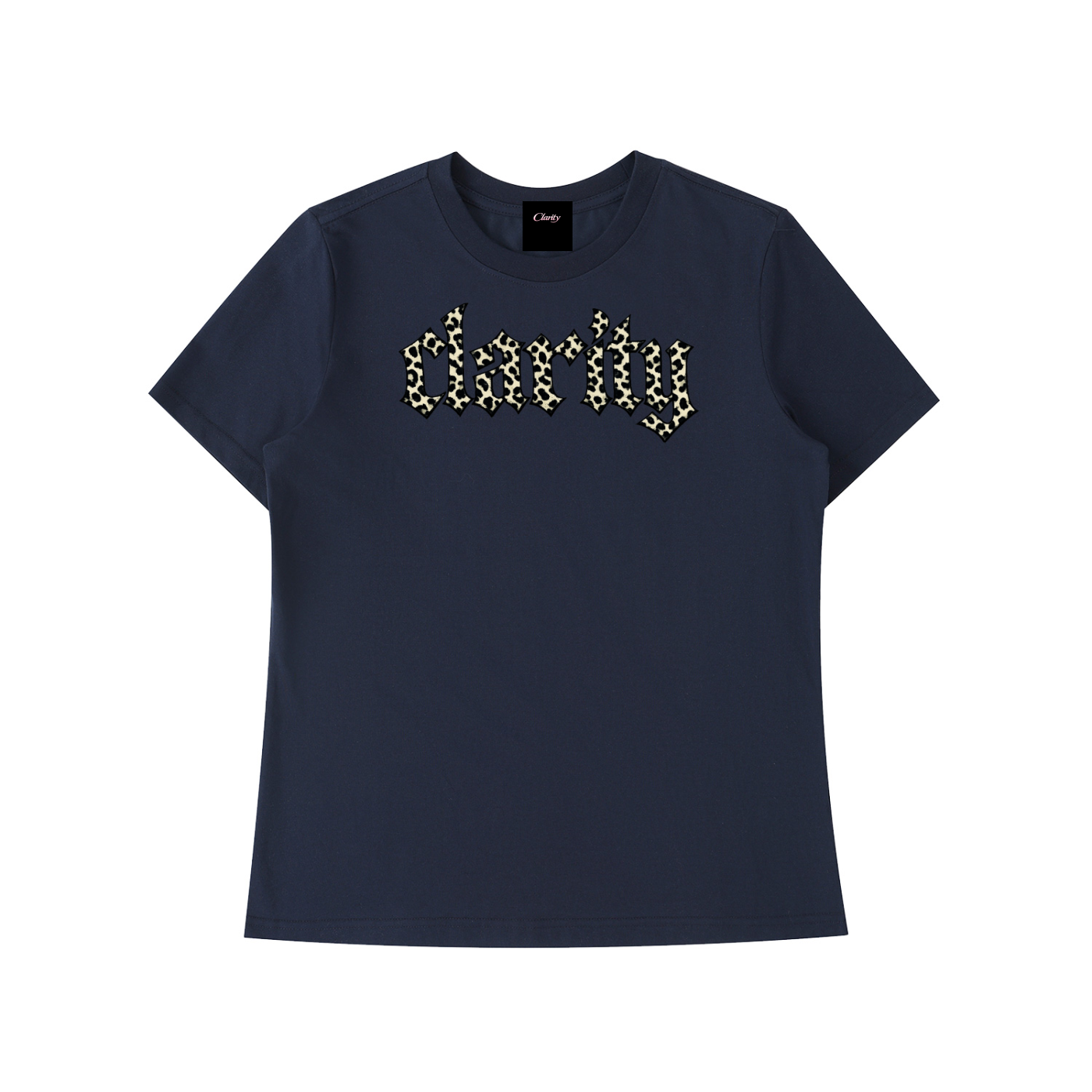 Womens Clarity Cheetah Print NY T-Shirt