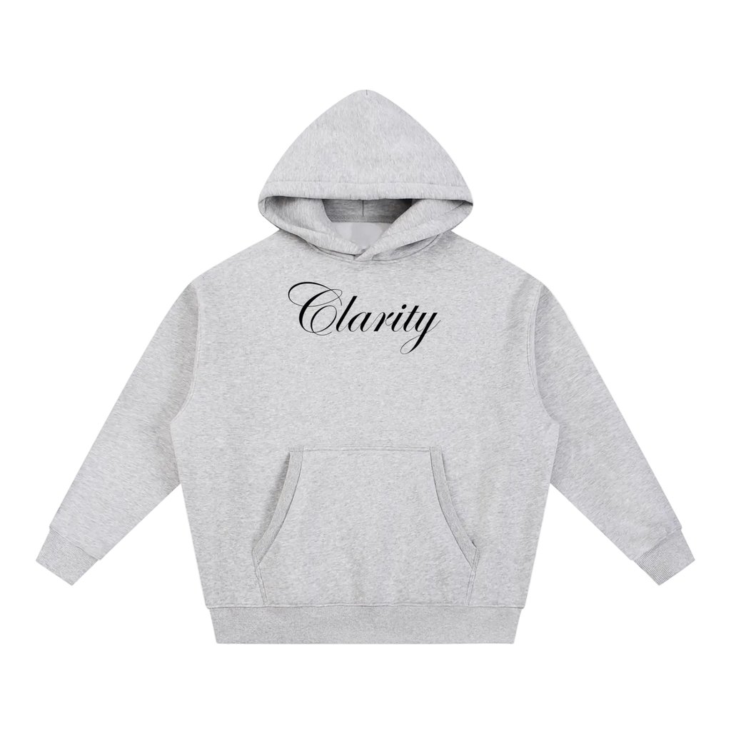 Clarity Martini Oversized Boxy Fit Fleece Hoodie