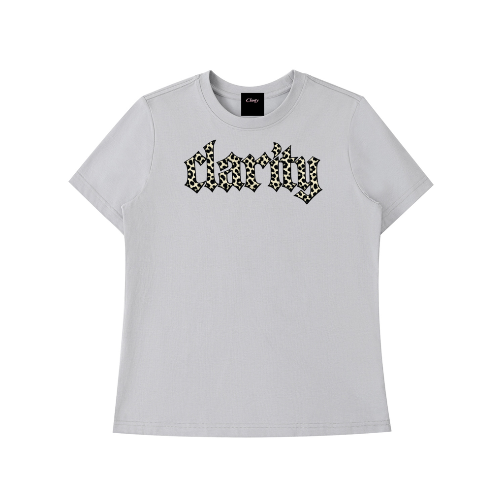 Womens Clarity Cheetah Print NY T-Shirt