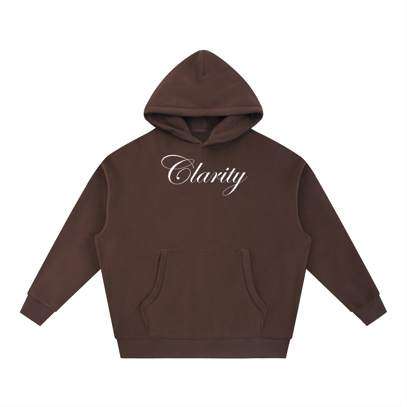 Clarity Martini Oversized Boxy Fit Fleece Hoodie