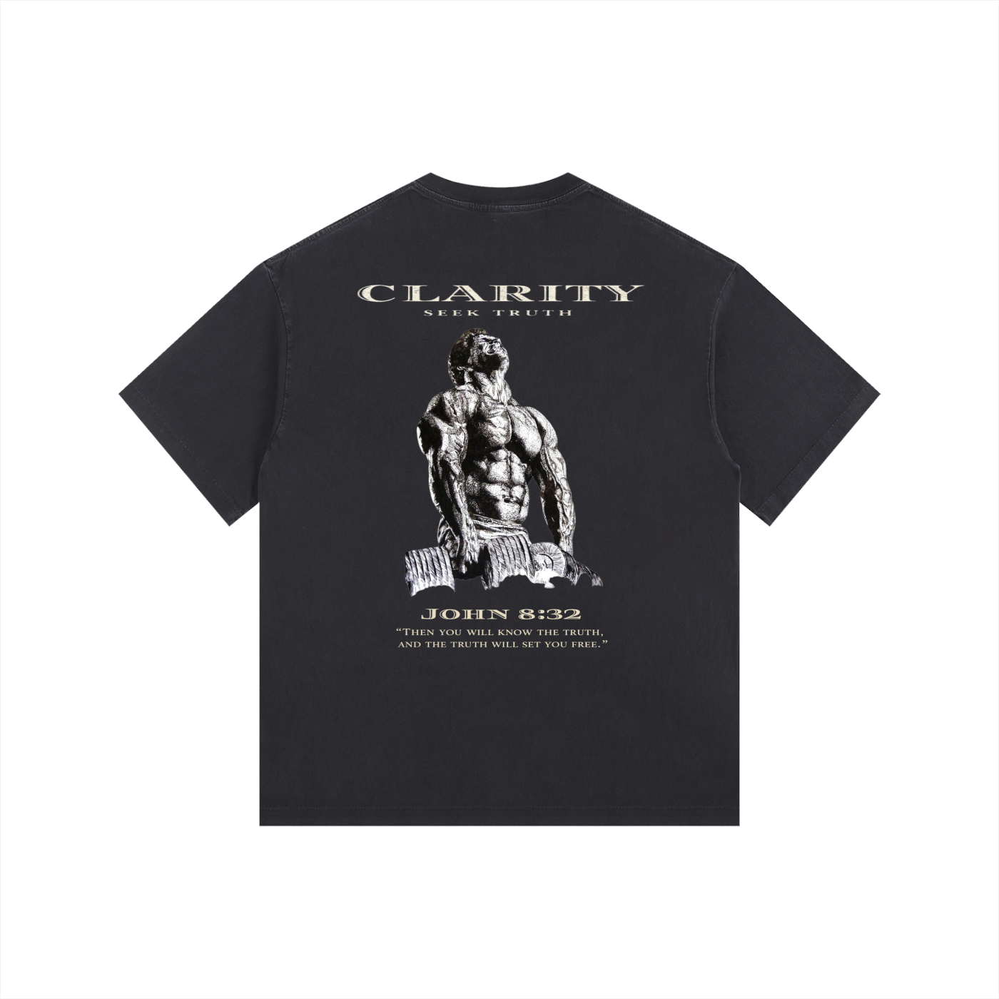 Vintage Washed Oversized Cotton T-Shirt