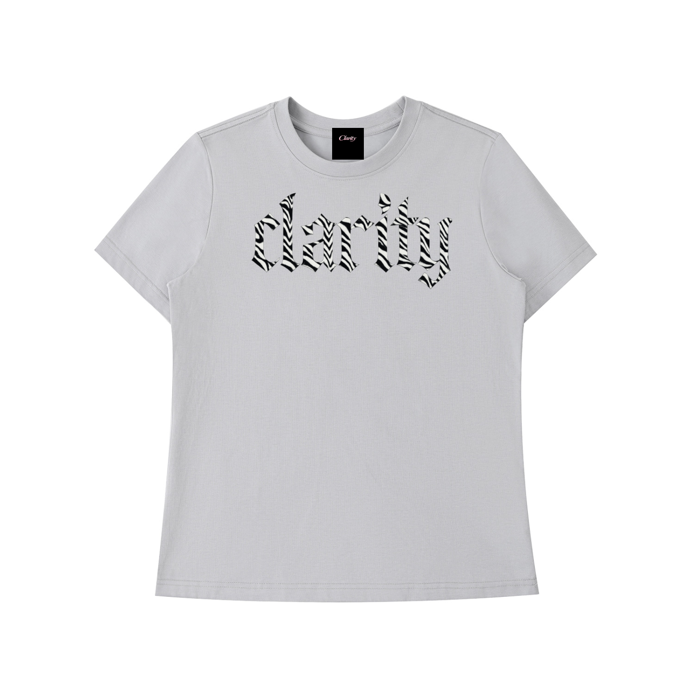 Womens Clarity Zebra Print NY T-Shirt